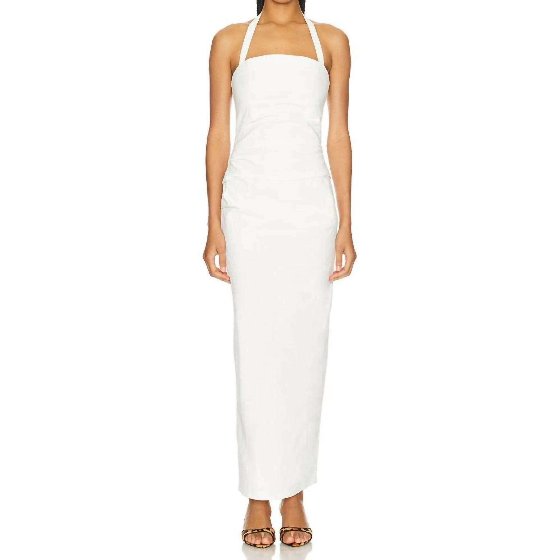 New Lioness 1999 Maxi Dress In Ivory